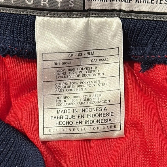 Vintage Los Angeles Clippers Nike 83 Men’s Basketball Athletic Shorts - Picture 4 of 8